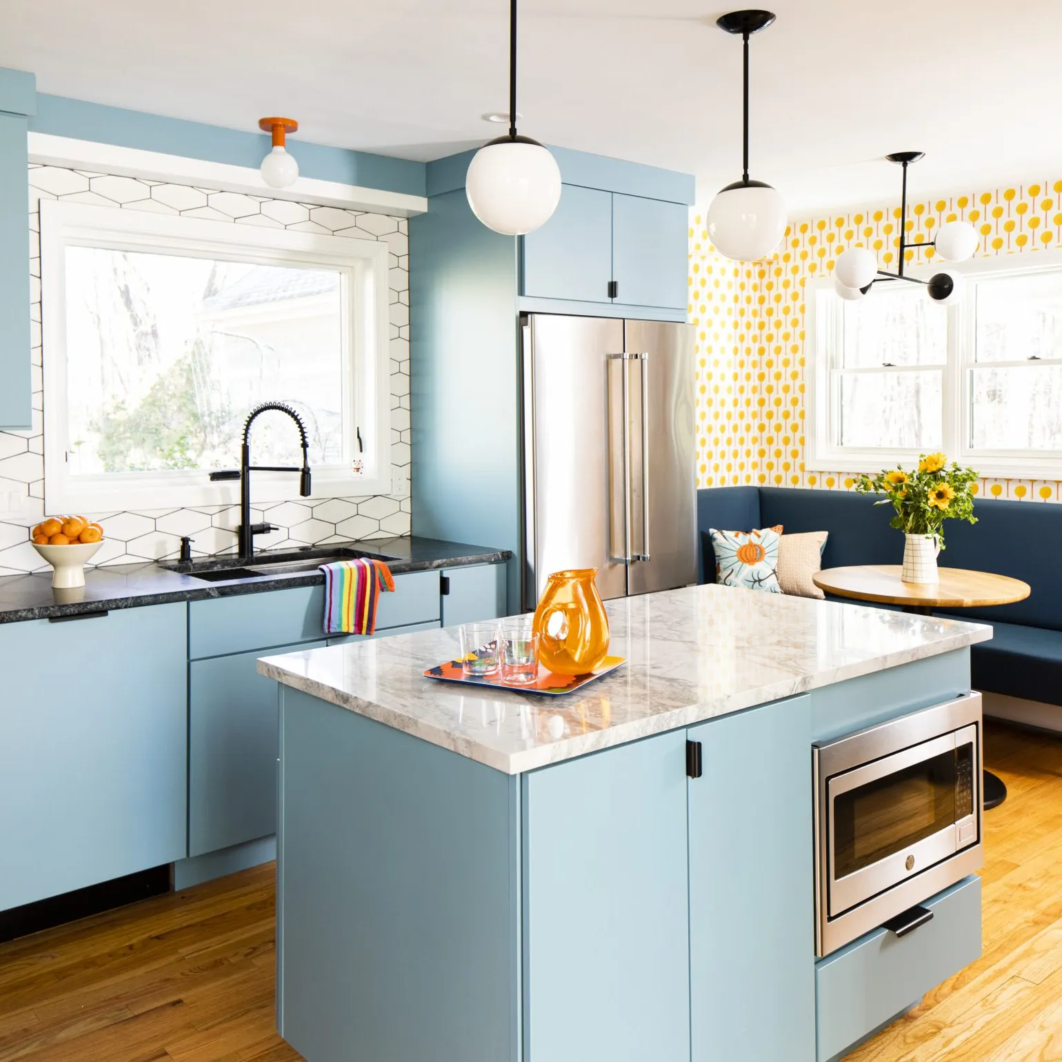 5 Light Blue Kitchen Cabinet Colors to Inspire Your Space